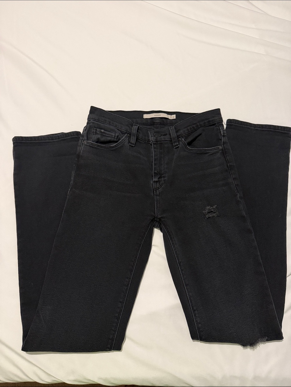 Hudson Jeans. Black. Size 25.